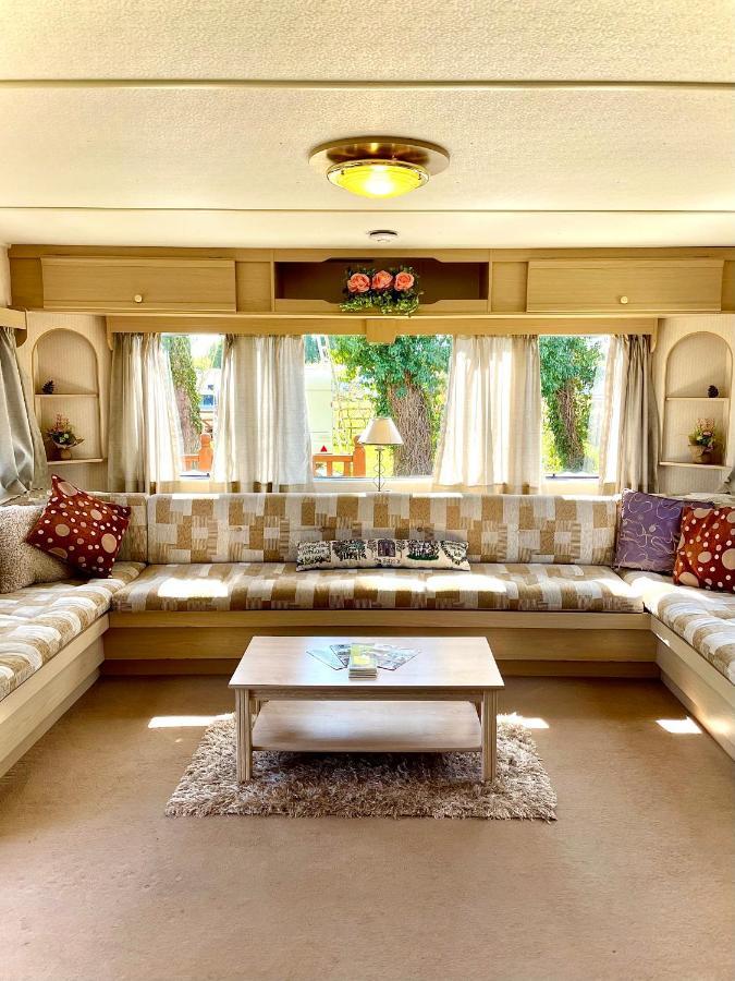 Poplar Lodge Log Caravan Kirkby on Bain Dış mekan fotoğraf