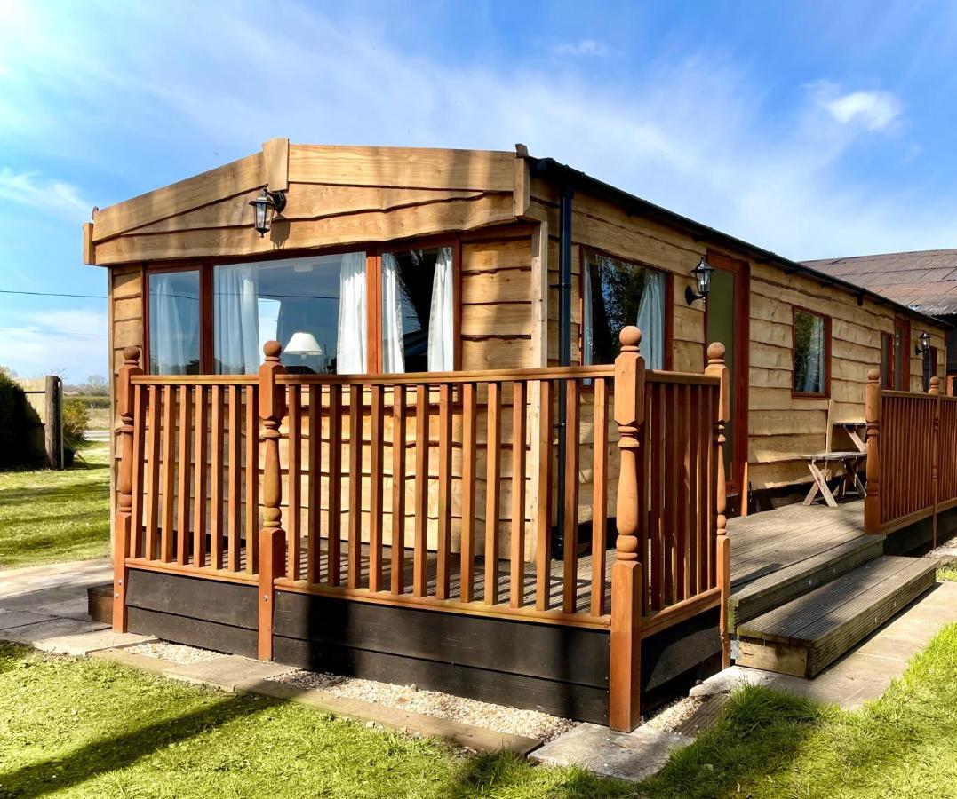Poplar Lodge Log Caravan Kirkby on Bain Dış mekan fotoğraf
